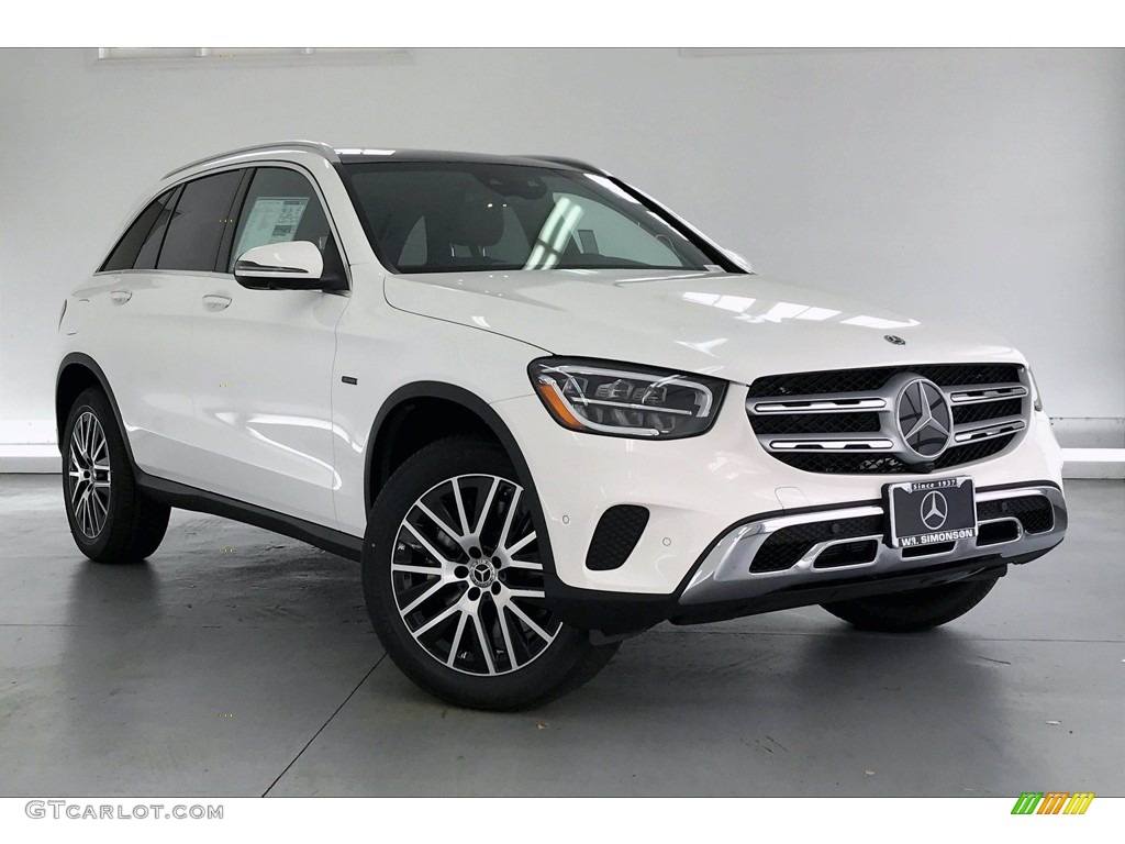 Polar White 2020 Mercedes-Benz GLC 350e 4Matic Exterior Photo #138458630
