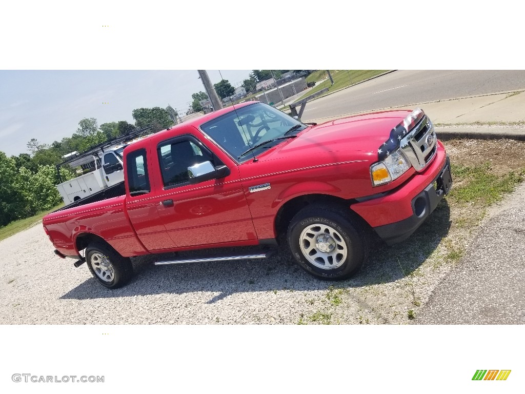 2010 Ranger XLT SuperCab - Torch Red / Medium Dark Flint photo #1