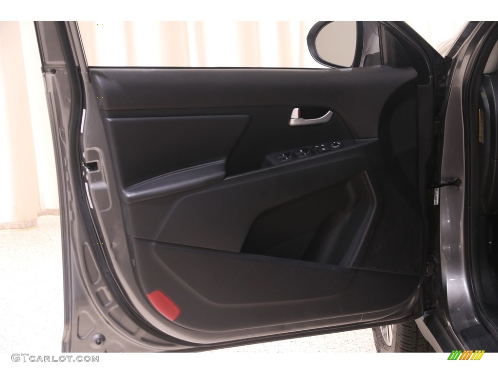 2016 Kia Sportage EX AWD Black Door Panel Photo #138460825