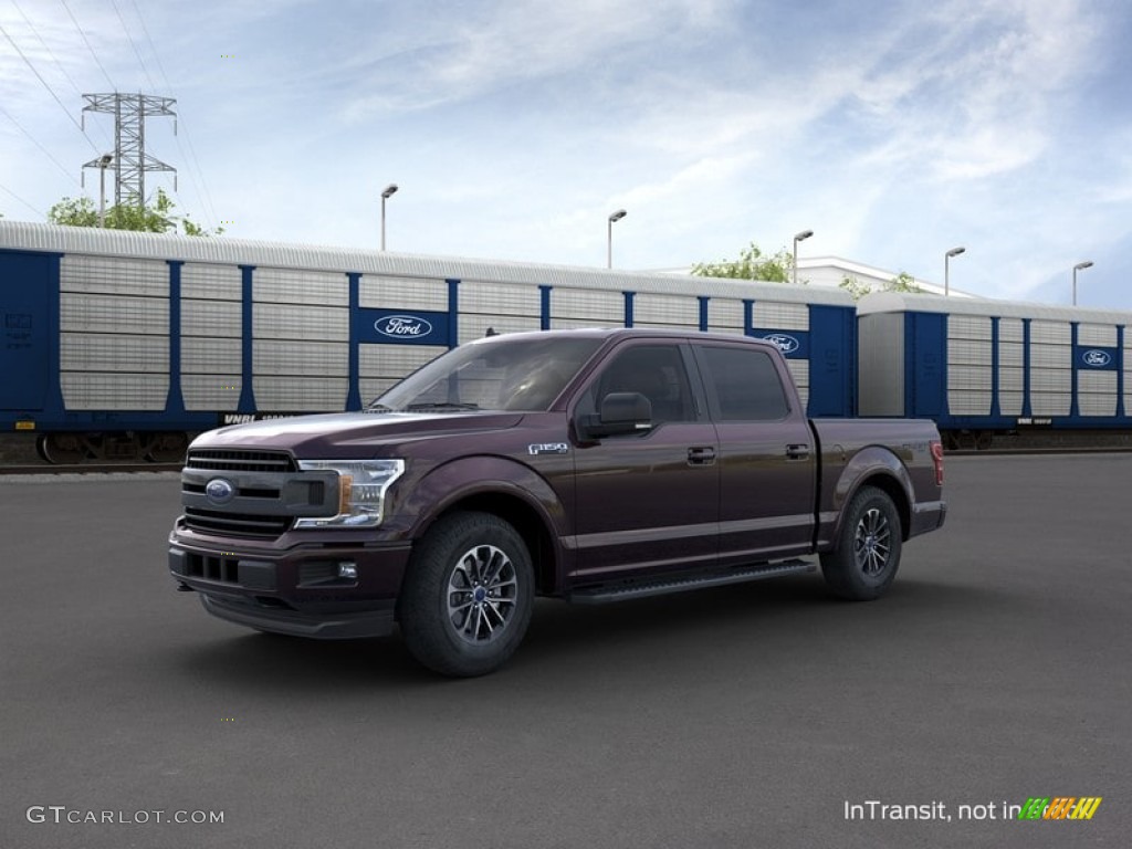 Magma Red Ford F150