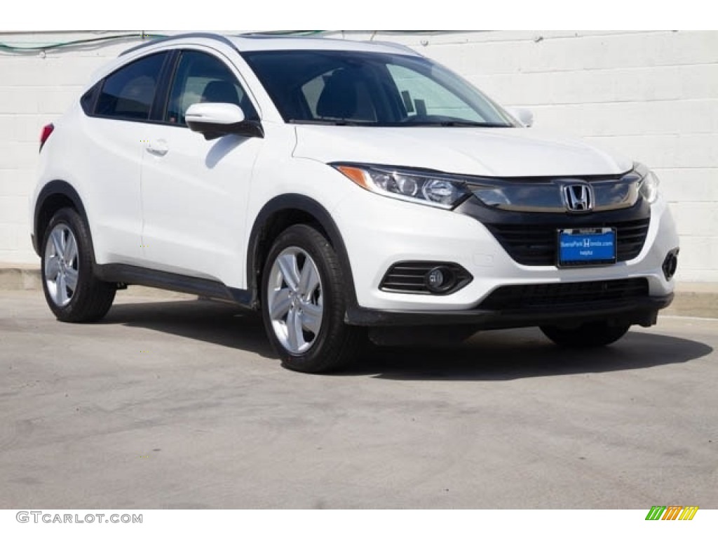 2020 Platinum White Pearl Honda HRV EX 138460123 Photo 4 GTCarLot