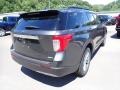 2020 Silver Spruce Metallic Ford Explorer XLT 4WD  photo #2