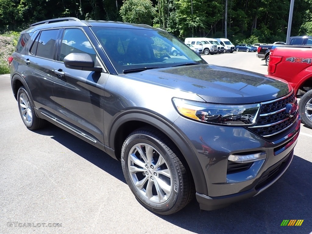 2020 Explorer XLT 4WD - Silver Spruce Metallic / Ebony photo #3