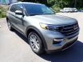 2020 Iconic Silver Metallic Ford Explorer XLT 4WD  photo #3