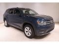 Tourmaline Blue Metallic 2019 Volkswagen Atlas S 4Motion