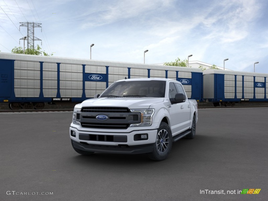 2020 F150 XLT SuperCrew 4x4 - Oxford White / Black photo #2