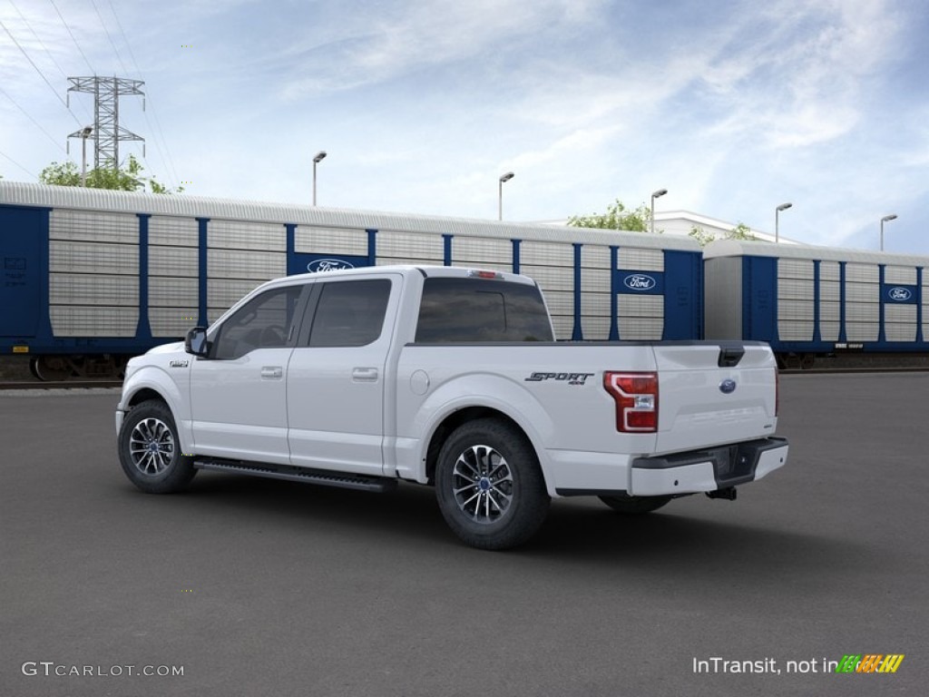 2020 F150 XLT SuperCrew 4x4 - Oxford White / Black photo #4