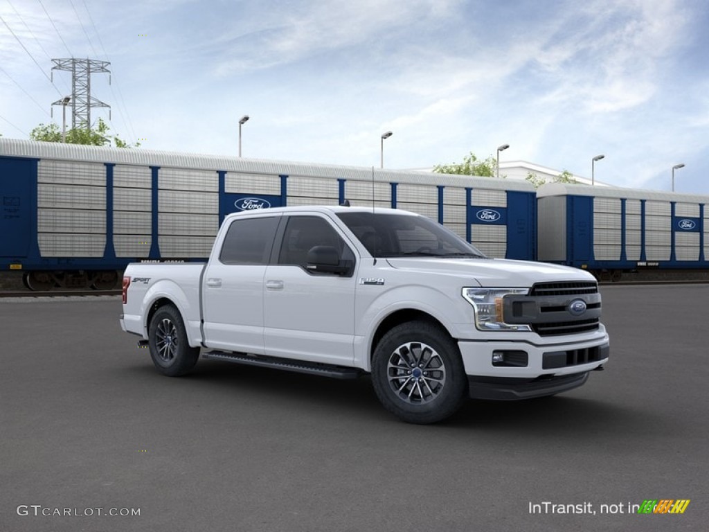 2020 F150 XLT SuperCrew 4x4 - Oxford White / Black photo #7