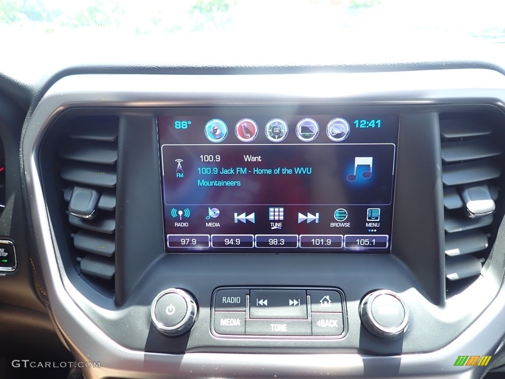 2017 Acadia All Terrain SLE AWD - Sky Blue Metallic / Jet Black photo #15