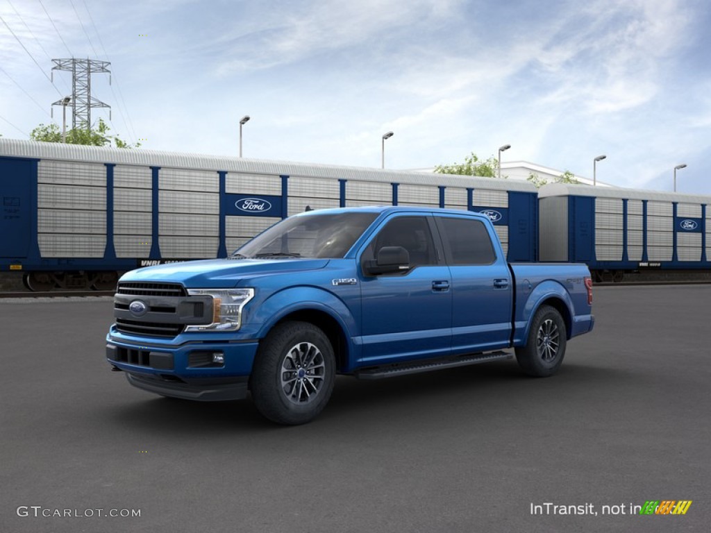 Velocity Blue Ford F150