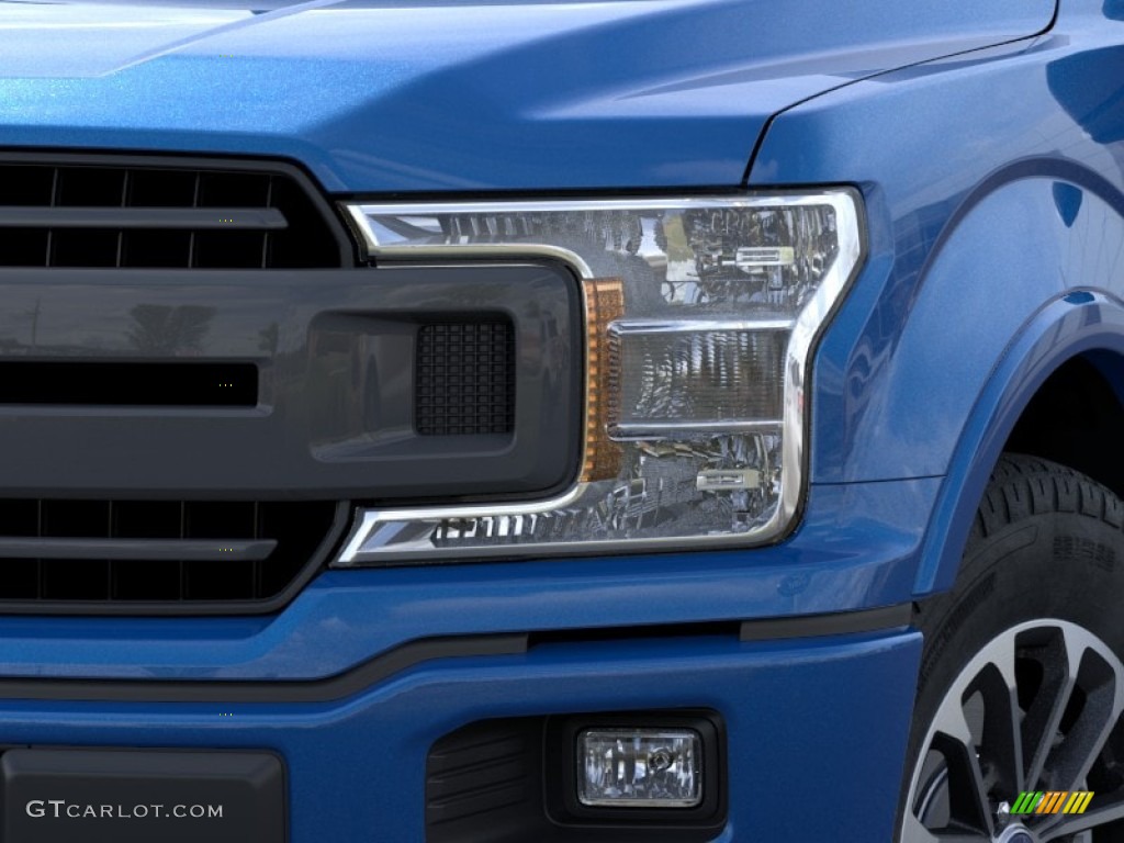 2020 F150 XLT SuperCrew 4x4 - Velocity Blue / Black photo #18