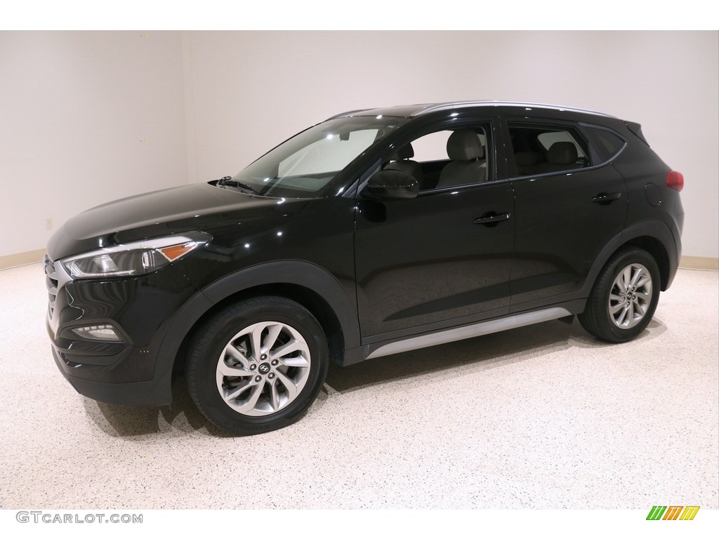 Black Noir Pearl 2018 Hyundai Tucson SEL Exterior Photo #138463742