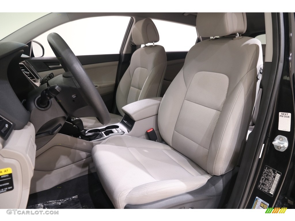 Gray Interior 2018 Hyundai Tucson SEL Photo #138463793