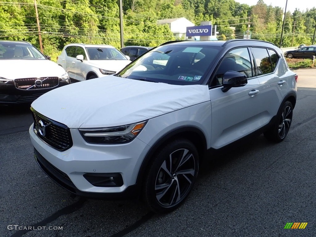Glacier Silver Metallic 2020 Volvo XC40 T5 R-Design AWD Exterior Photo #138464420