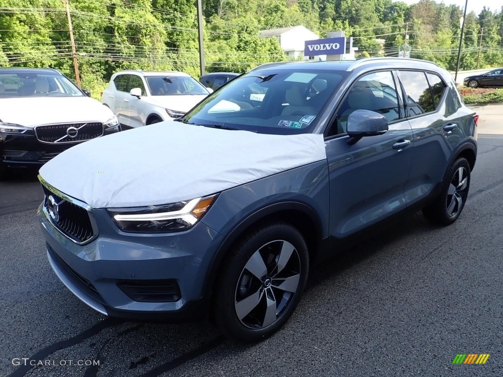 2020 XC40 T5 Momentum AWD - Thunder Grey Metallic / Blond/Charcoal photo #5