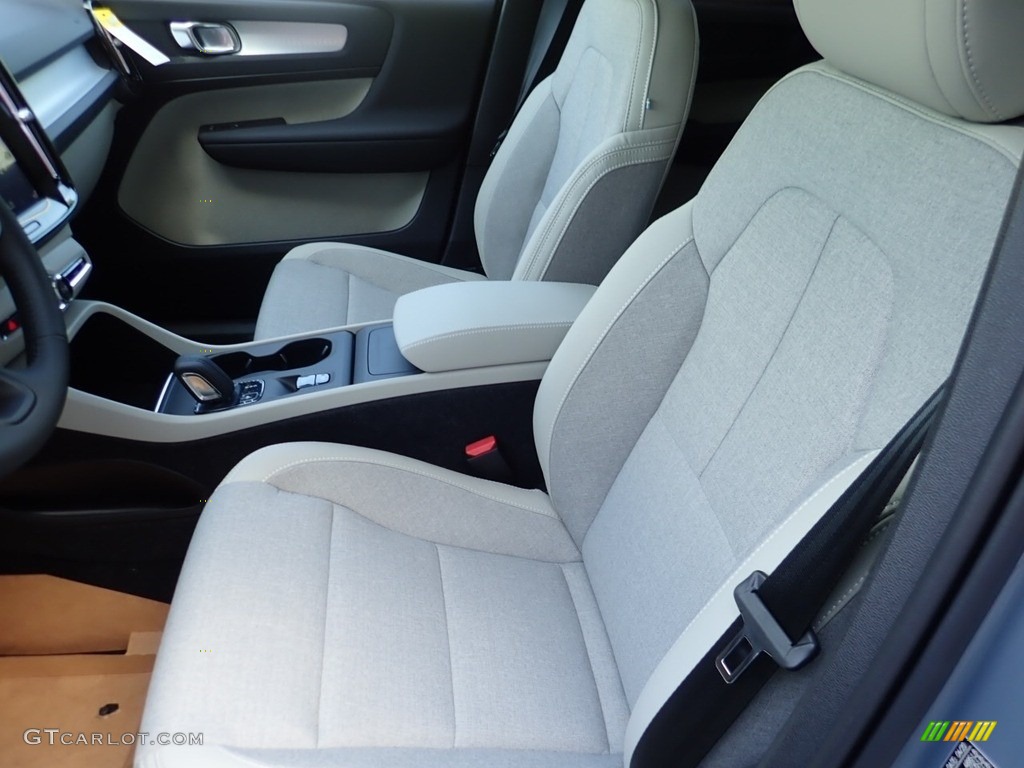 2020 XC40 T5 Momentum AWD - Thunder Grey Metallic / Blond/Charcoal photo #7