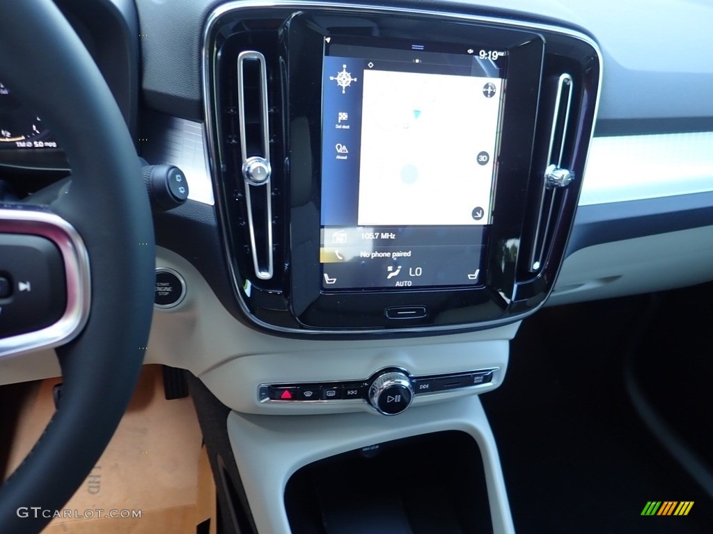 2020 XC40 T5 Momentum AWD - Thunder Grey Metallic / Blond/Charcoal photo #14