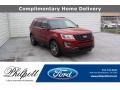 2017 Ruby Red Ford Explorer Sport 4WD  photo #1