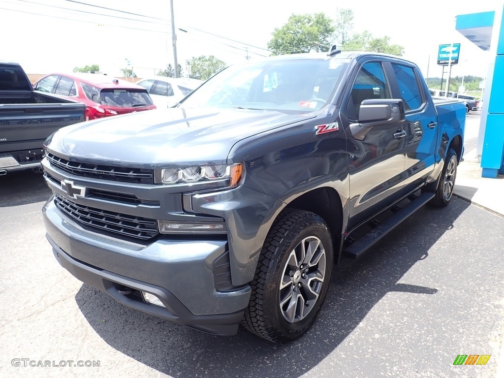 2020 Silverado 1500 RST Crew Cab 4x4 - Satin Steel Metallic / Jet Black photo #7