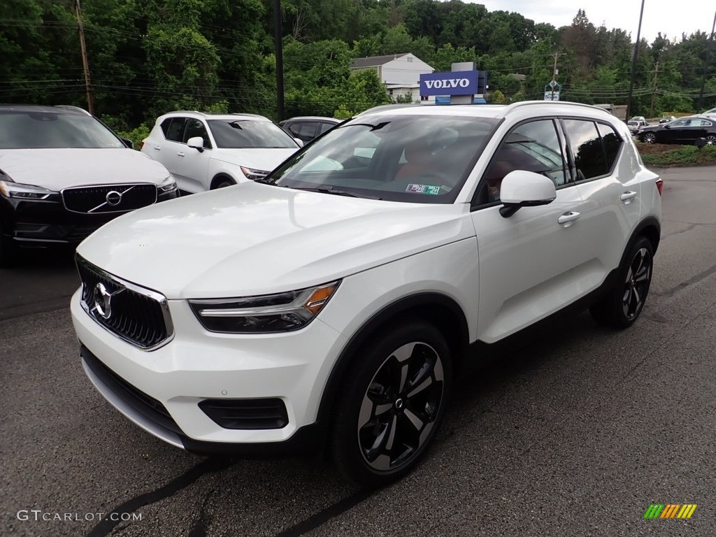 2020 XC40 T5 Momentum AWD - Ice White / Oxide Red/Charcoal photo #5