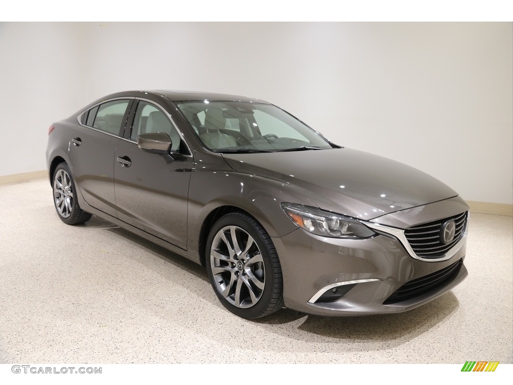 2017 Mazda6 Grand Touring - Titanium Flash Mica / Parchment photo #1