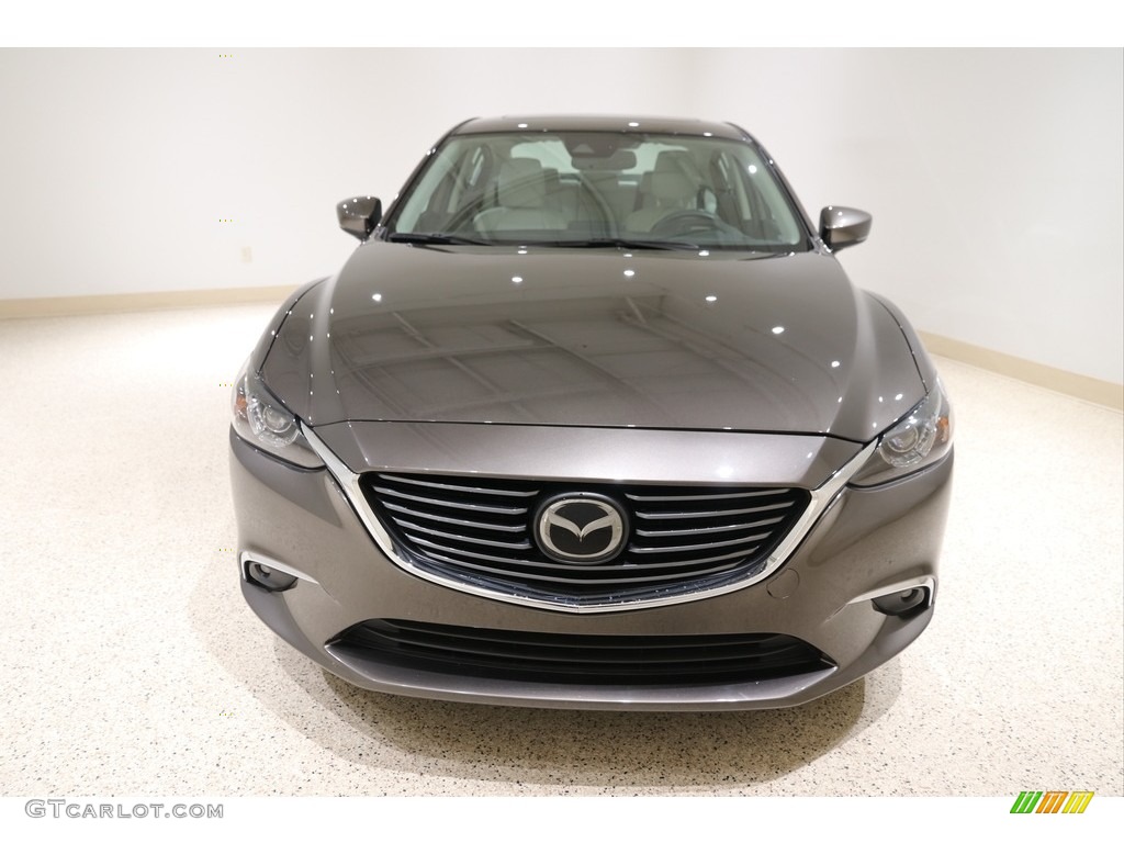 2017 Mazda6 Grand Touring - Titanium Flash Mica / Parchment photo #2