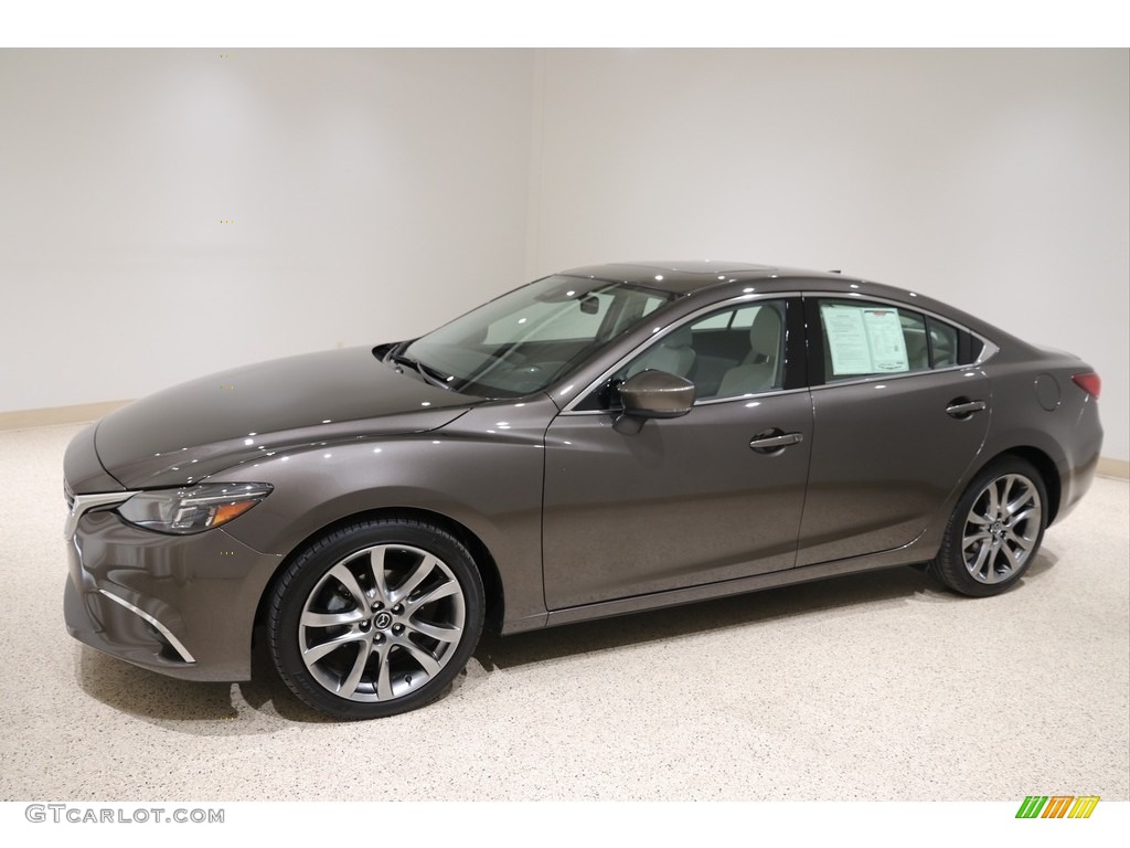 2017 Mazda6 Grand Touring - Titanium Flash Mica / Parchment photo #3