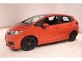 2018 Orange Fury Honda Fit Sport  photo #3