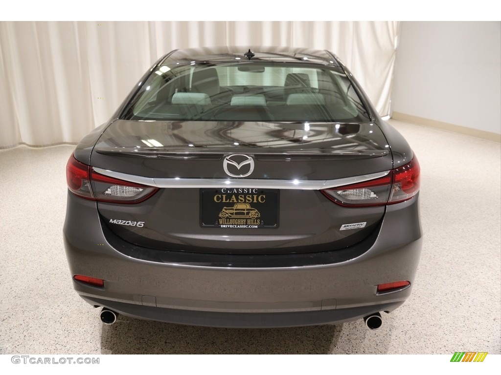 2017 Mazda6 Grand Touring - Titanium Flash Mica / Parchment photo #19