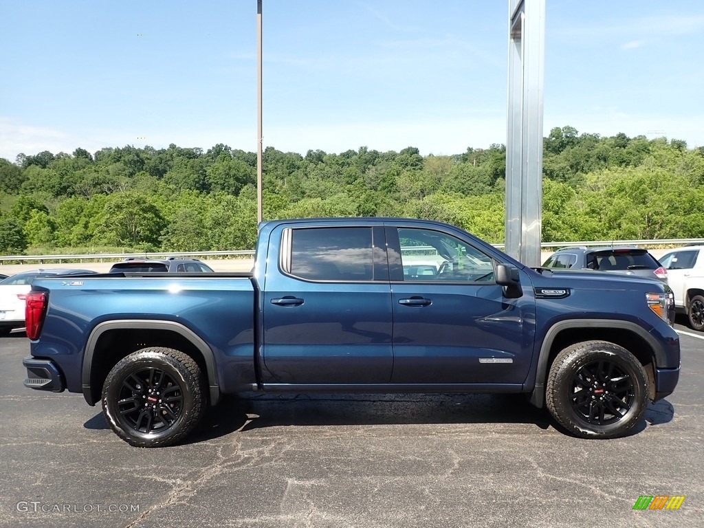Pacific Blue Metallic 2020 GMC Sierra 1500 Elevation Crew Cab 4WD Exterior Photo #138467564
