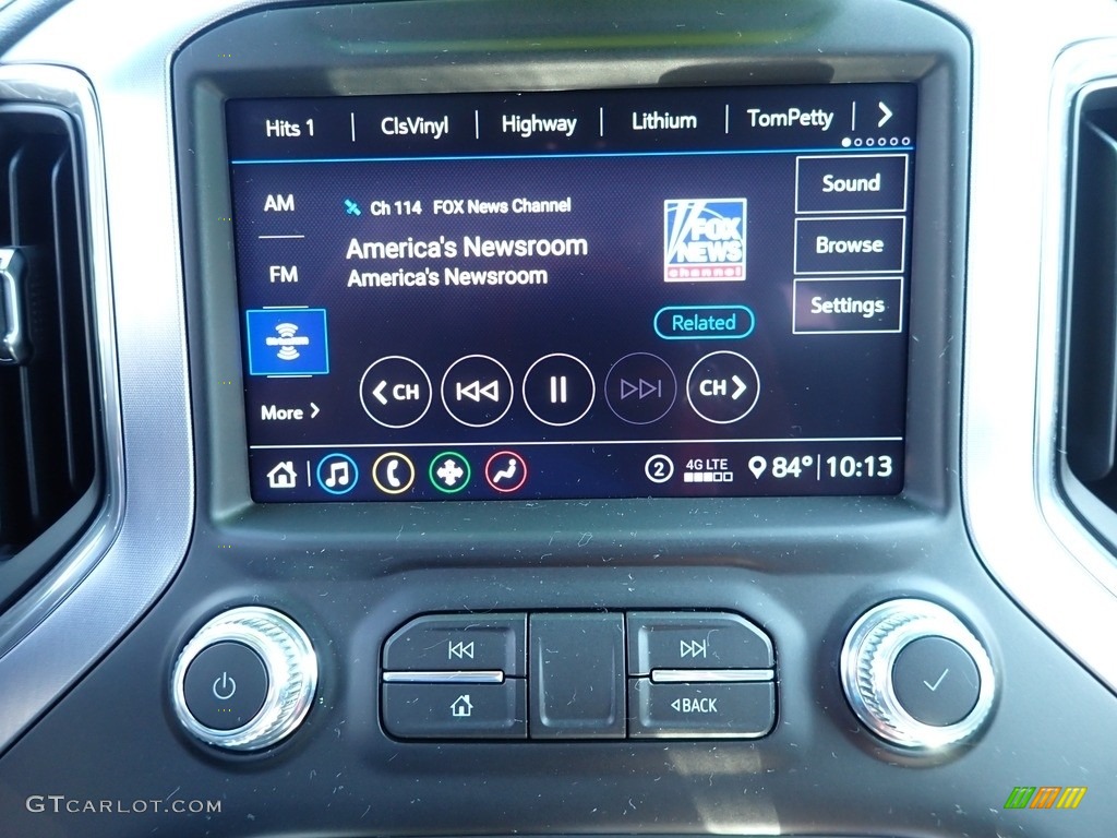 2020 Sierra 1500 Elevation Crew Cab 4WD - Pacific Blue Metallic / Jet Black photo #26