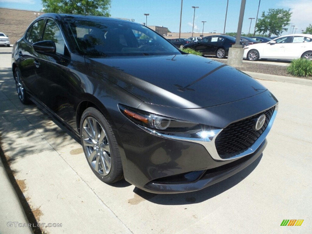 2020 MAZDA3 Preferred Sedan AWD - Machine Gray Metallic / Black photo #1