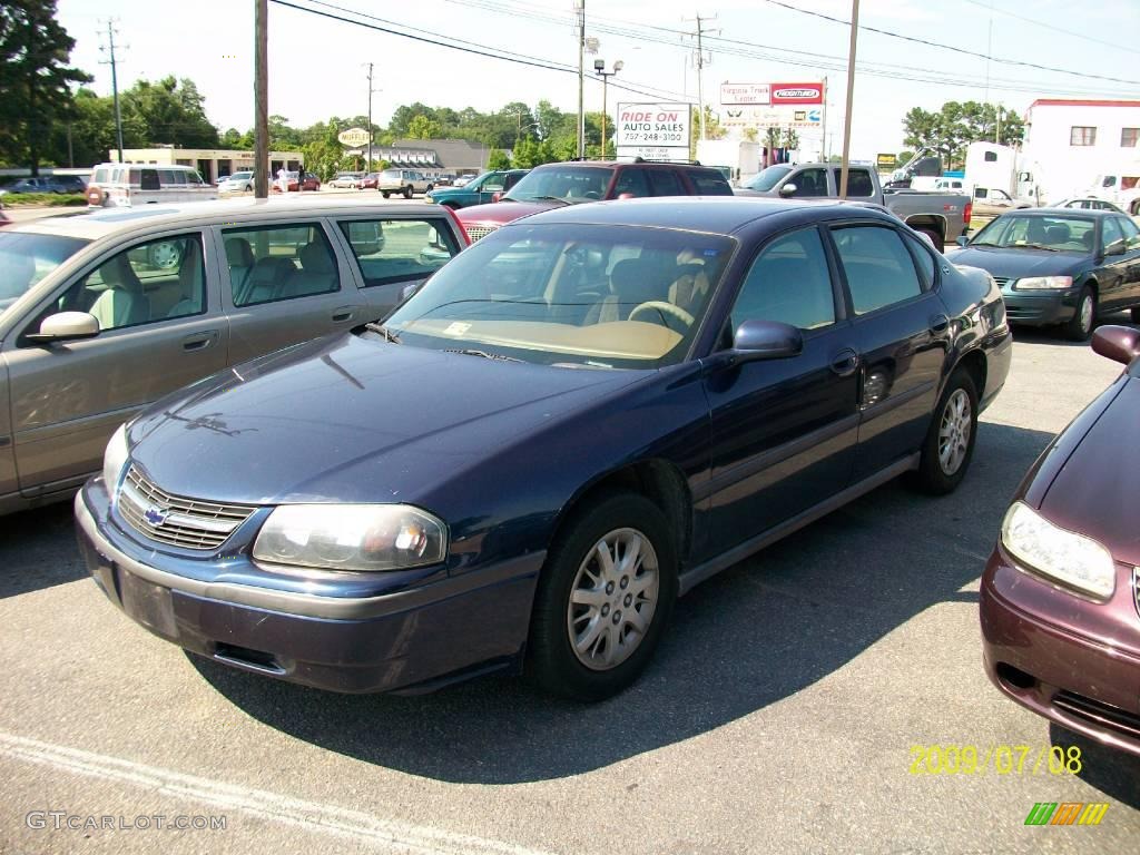 2000 Impala  - Medium Regal Blue Metallic / Light Oak photo #1