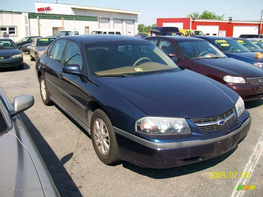 2000 Impala  - Medium Regal Blue Metallic / Light Oak photo #2