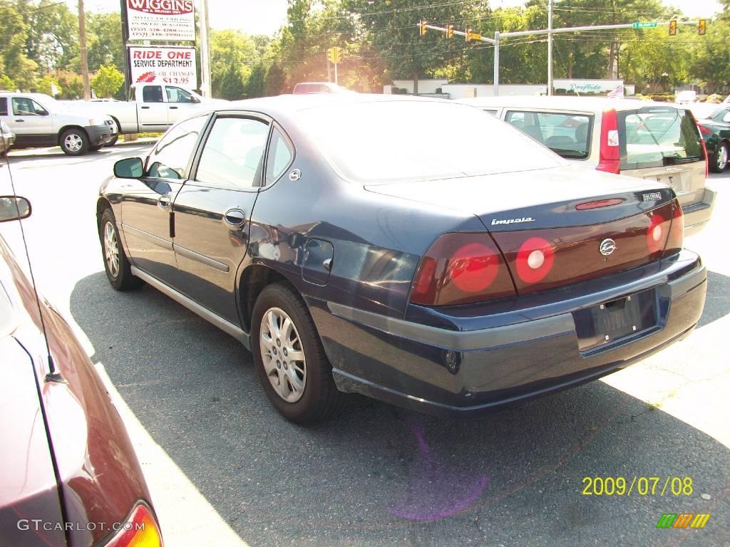 2000 Impala  - Medium Regal Blue Metallic / Light Oak photo #4