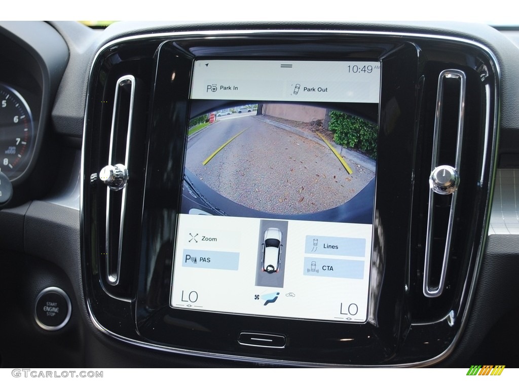 2019 XC40 T5 Momentum AWD - Ice White / Blond photo #17
