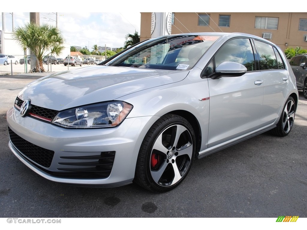 2017 Golf GTI 4-Door 2.0T S - Reflex Silver Metallic / Titan Black photo #5