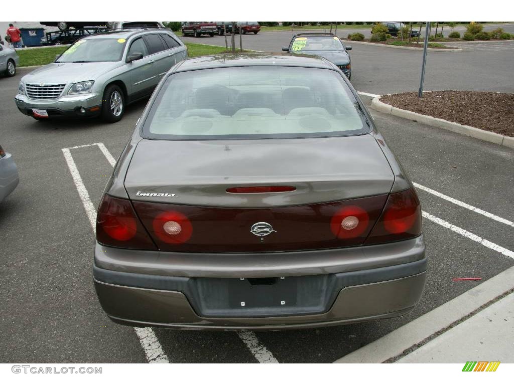 2002 Impala  - Medium Bronzemist Metallic / Neutral photo #5