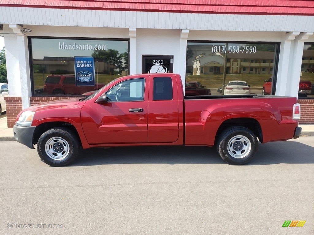 2007 Raider LS Extended Cab - Lava Red / Slate photo #1