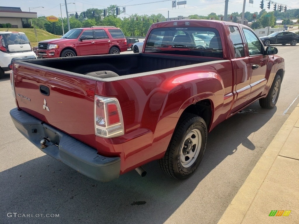 2007 Raider LS Extended Cab - Lava Red / Slate photo #25