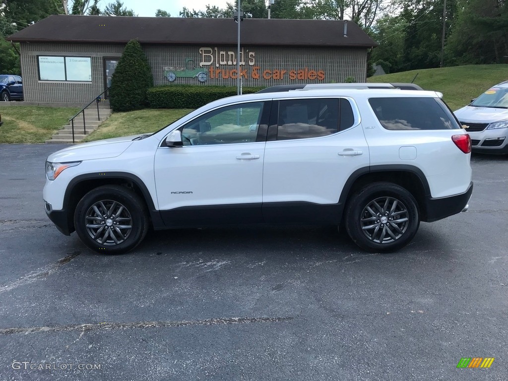 2019 Acadia SLT AWD - White Frost Tricoat / Cocoa/Light Ash Gray photo #1