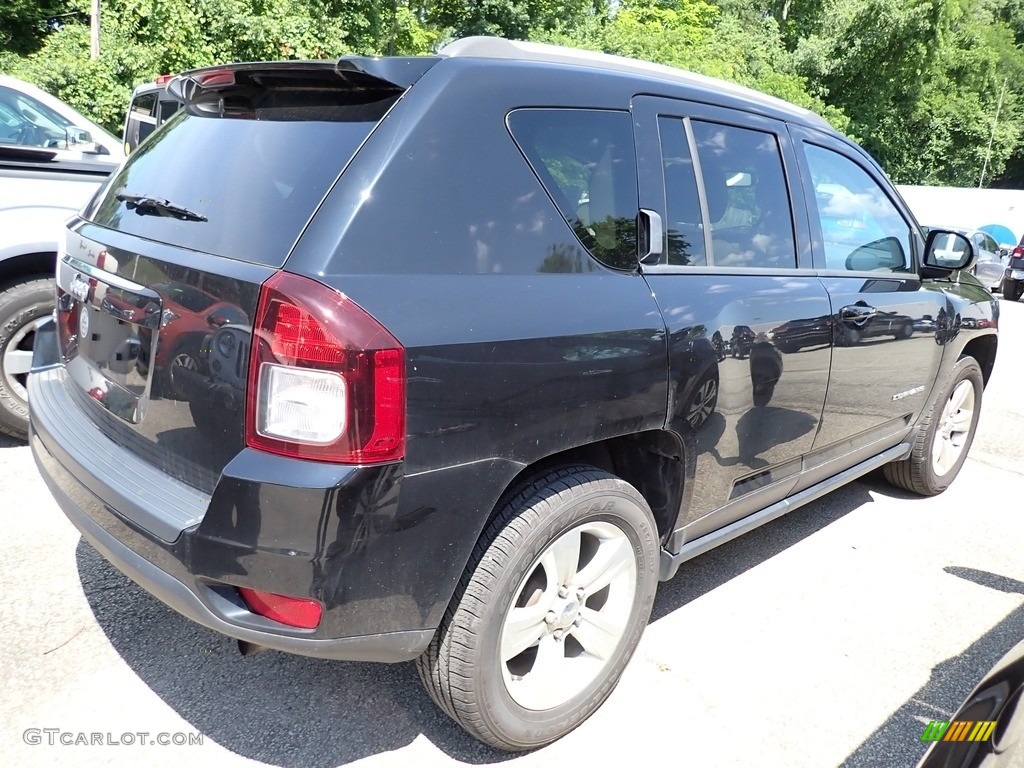2016 Compass Sport - Black / Light Pebble Beige/Dark Slate Gray photo #3