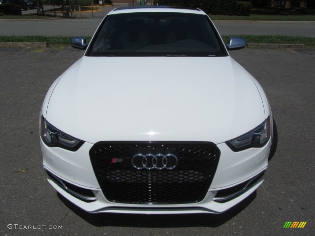 2014 S5 3.0T Premium Plus quattro Coupe - Ibis White / Black/Lunar Silver photo #5