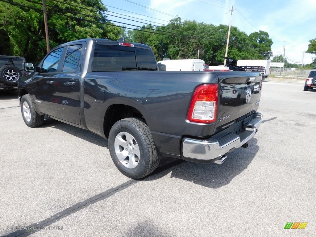 2020 1500 Big Horn Quad Cab 4x4 - Granite Crystal Metallic / Black/Diesel Gray photo #5