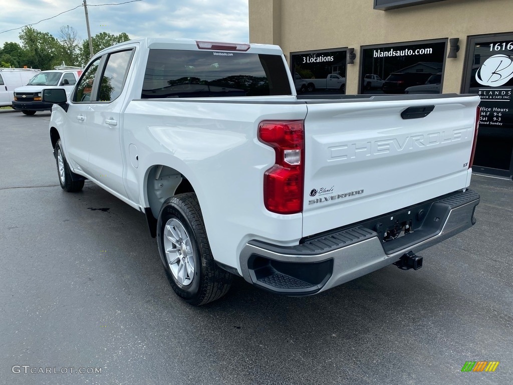 2019 Silverado 1500 LT Crew Cab 4WD - Summit White / Gideon/Very Dark Atmosphere photo #3