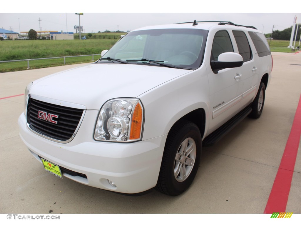 Summit White 2014 GMC Yukon XL SLT Exterior Photo #138475700