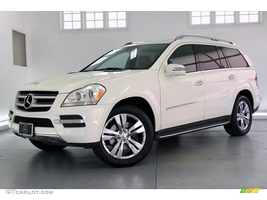 2012 GL 450 4Matic - Arctic White / Black photo #12