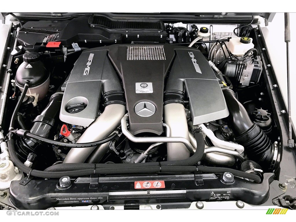 2018 Mercedes-Benz G 63 AMG 5.5 Liter AMG biturbo DOHC 32-Valve VVT V8 Engine Photo #138477161