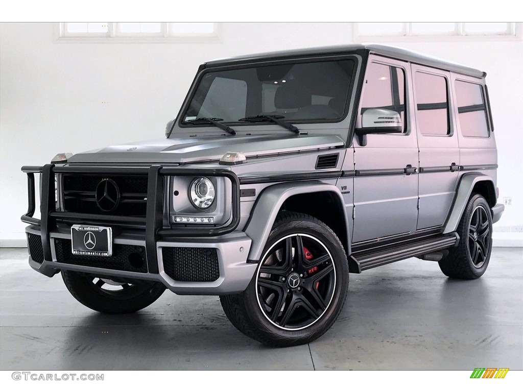 designo Platinum Magno (Matte) 2018 Mercedes-Benz G 63 AMG Exterior Photo #138477170