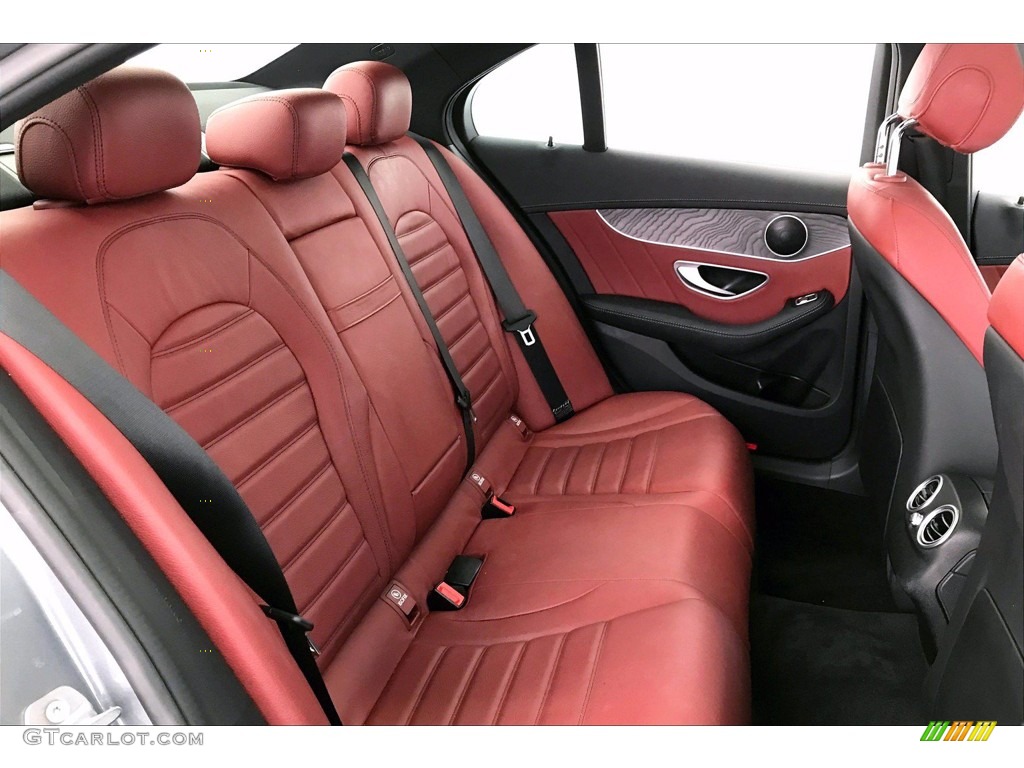 Cranberry Red/Black Interior 2017 Mercedes-Benz C 300 Sedan Photo #138477377
